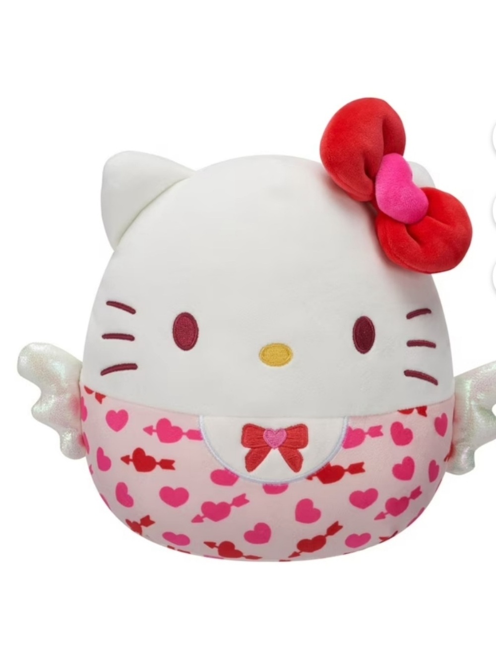 Squishmallows Hello Kitty 2025 Valentine's Day 5” Plush with Wings and Hearts